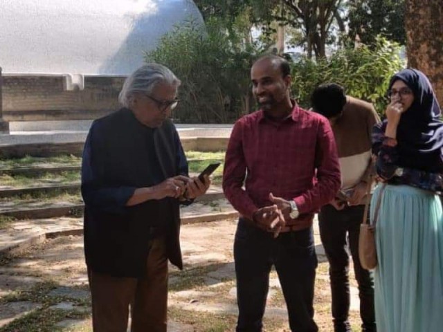 Interaction with Ar. BV Doshi