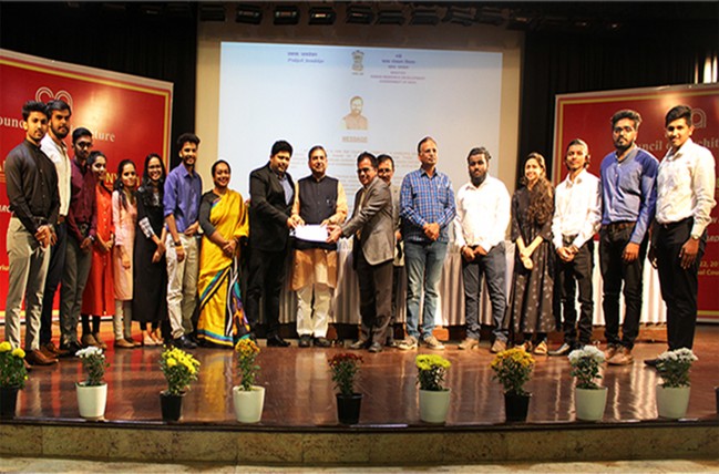 COA  AWARD FOR EXCELLENCE IN DOCUMENTATION OF ARCHITECTURAL HERITAGE-2018 TO SRINIVAS SCHOOL OF ARCHITECTURE