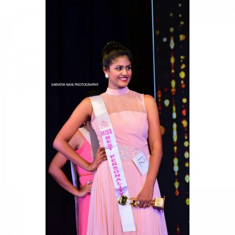 MISS MANGALORE SECOND RUNNER UP